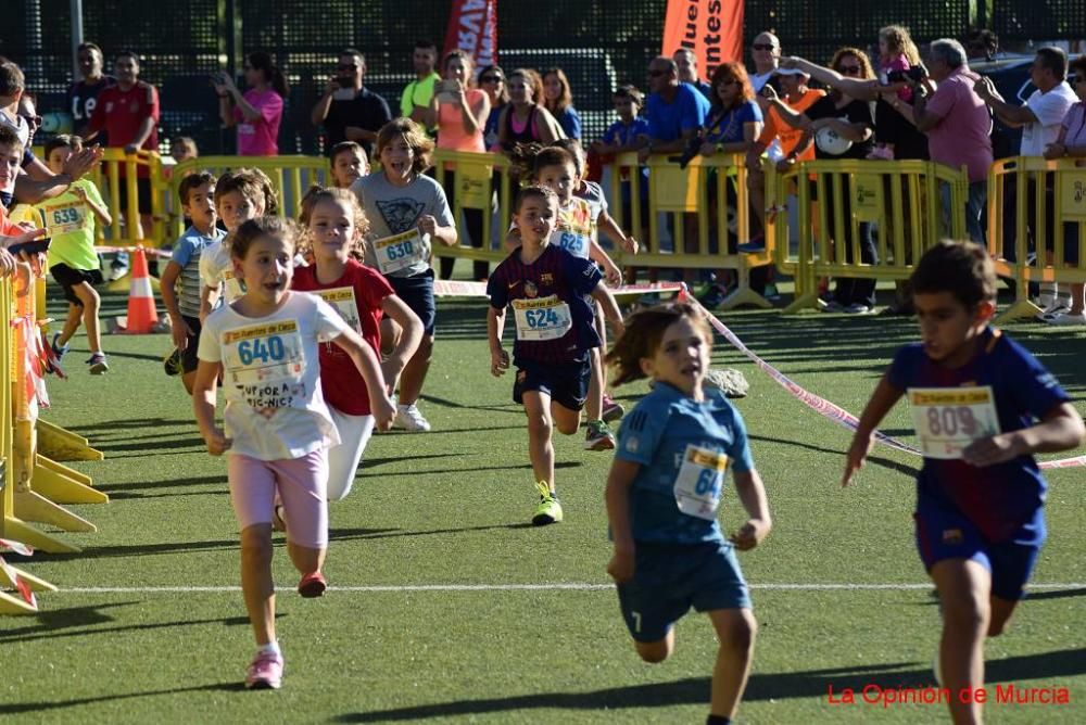 Carrera Puentes de Cieza. Pruebas de menores