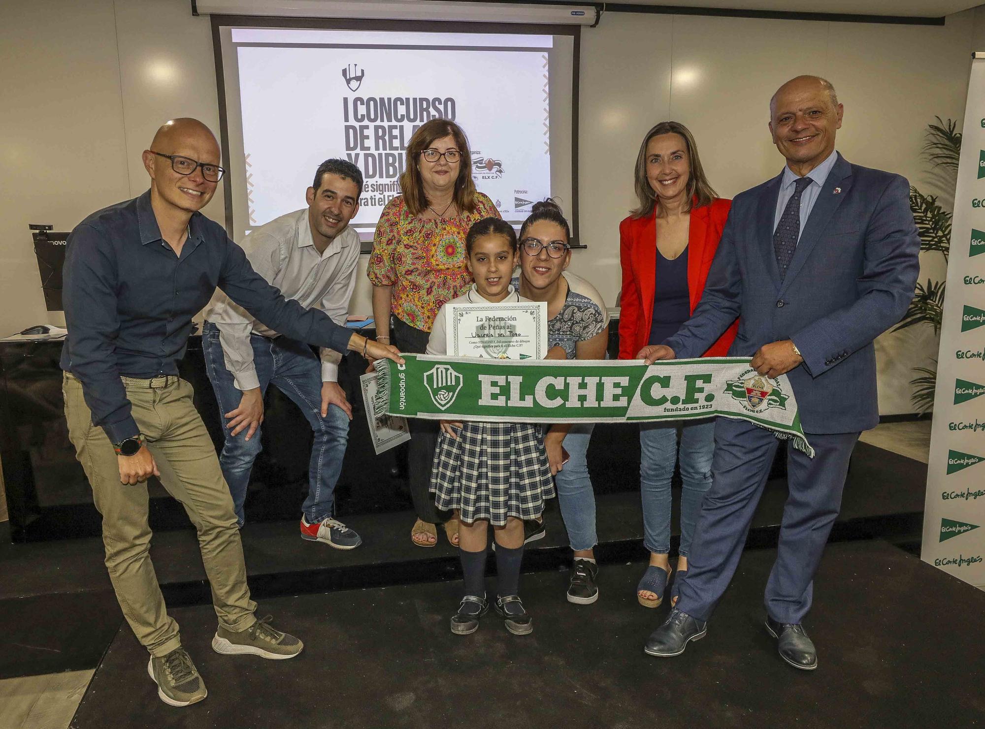 Éxito de participación en el concurso escolar de la Federación de Peñas del Elche