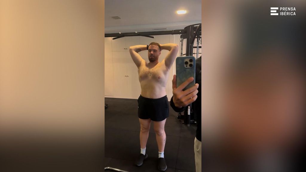 El increíble cambio físico de Ibai Llanos tras 95 días haciendo ejercicio