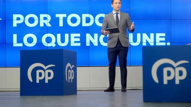 Teodoro García Egea, ante el lema