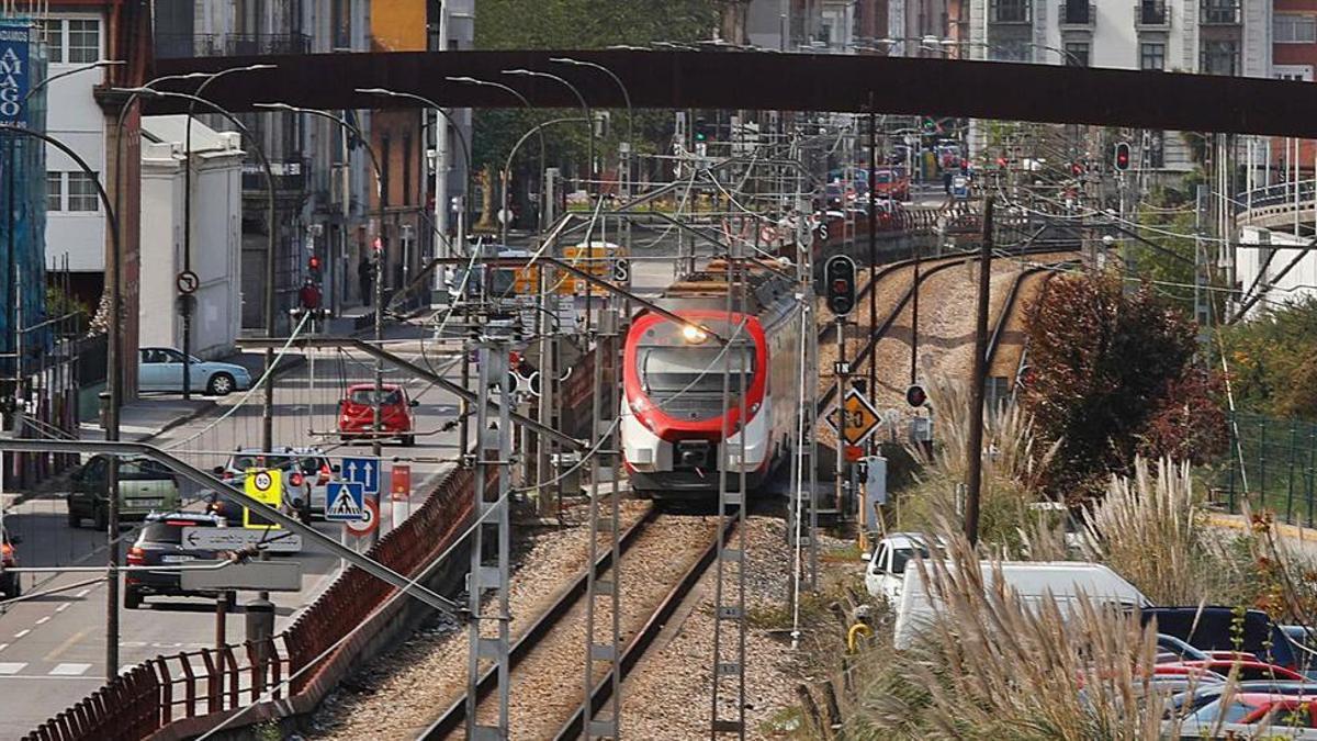 Un tren de Renfe.