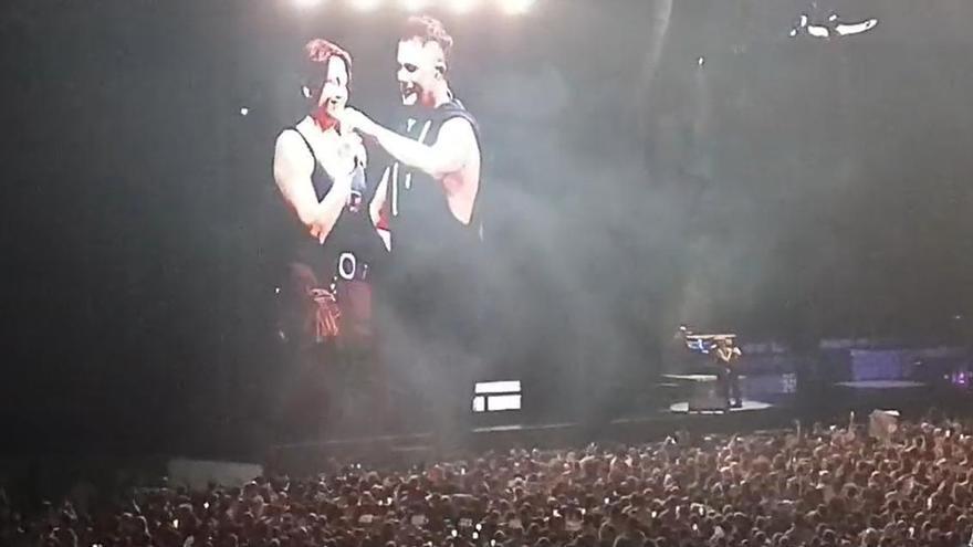 El recuerdo de Alejandro Sanz en València a los afectados de la dana