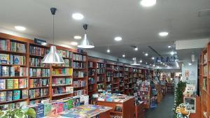 Interior de la librería Booksellers, en el madrileño barrio de Chamberí.
