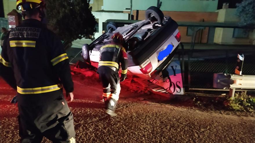 Accidente de tráfico en Zamora: Trasladan al hospital a un hombre de 77 años