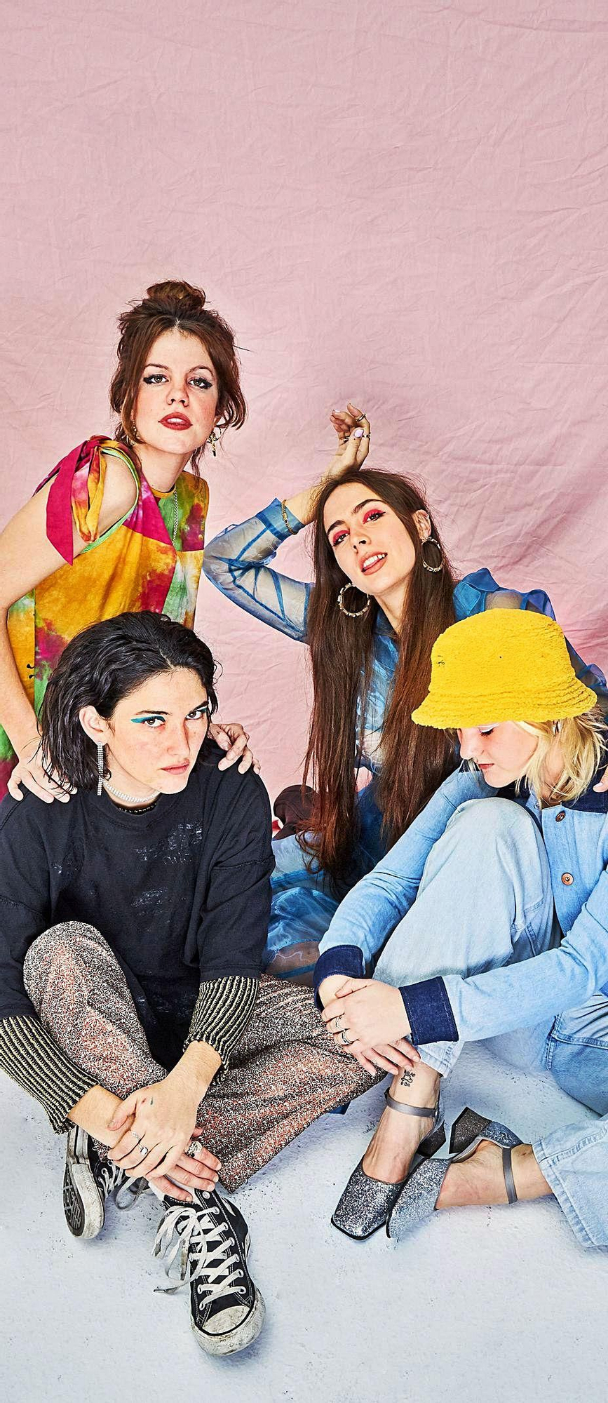 El combo  madrileño “Hinds.