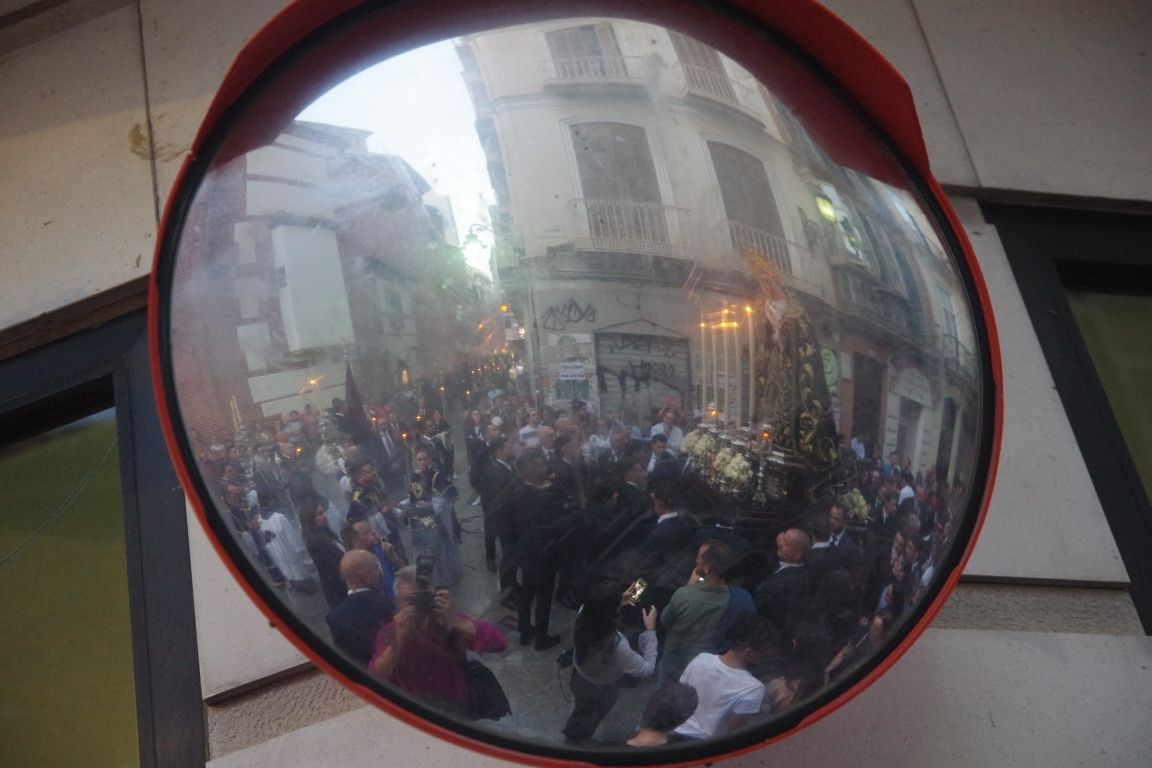 El Rosario de la Virgen del Traspaso y Soledad de Viñeros, en imágenes