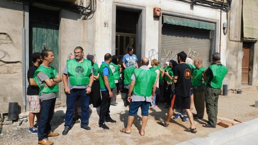 Aturat un desnonament a Manresa d&#039;una família amb dos menors