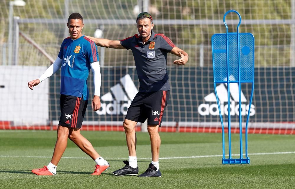 ENTRENAMIENTO SELECCIÓN ESPAÑOLA DE FÚTBOL