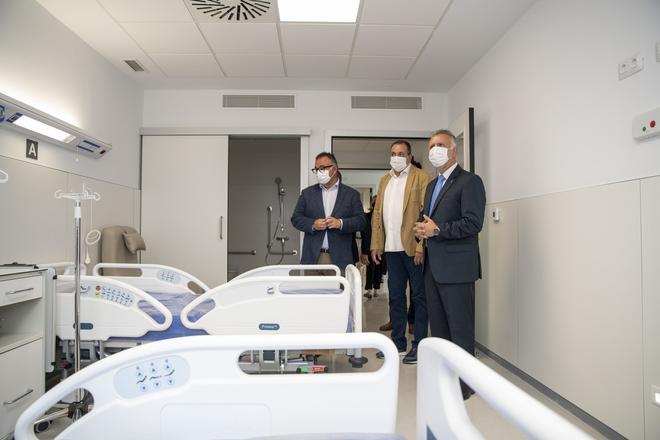 Visita al edificio anexo al Hospital Juan Carlos I