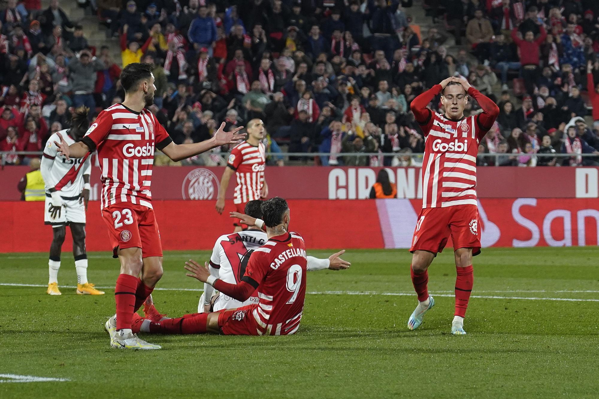 Les millors imatges del Girona-Rayo Vallecano