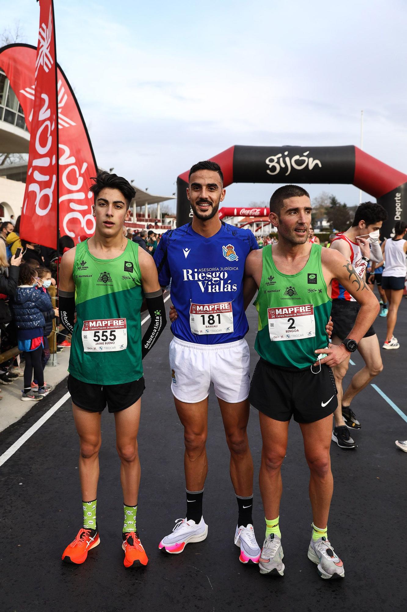 La carrera Popular de Nochebuena de Gijón