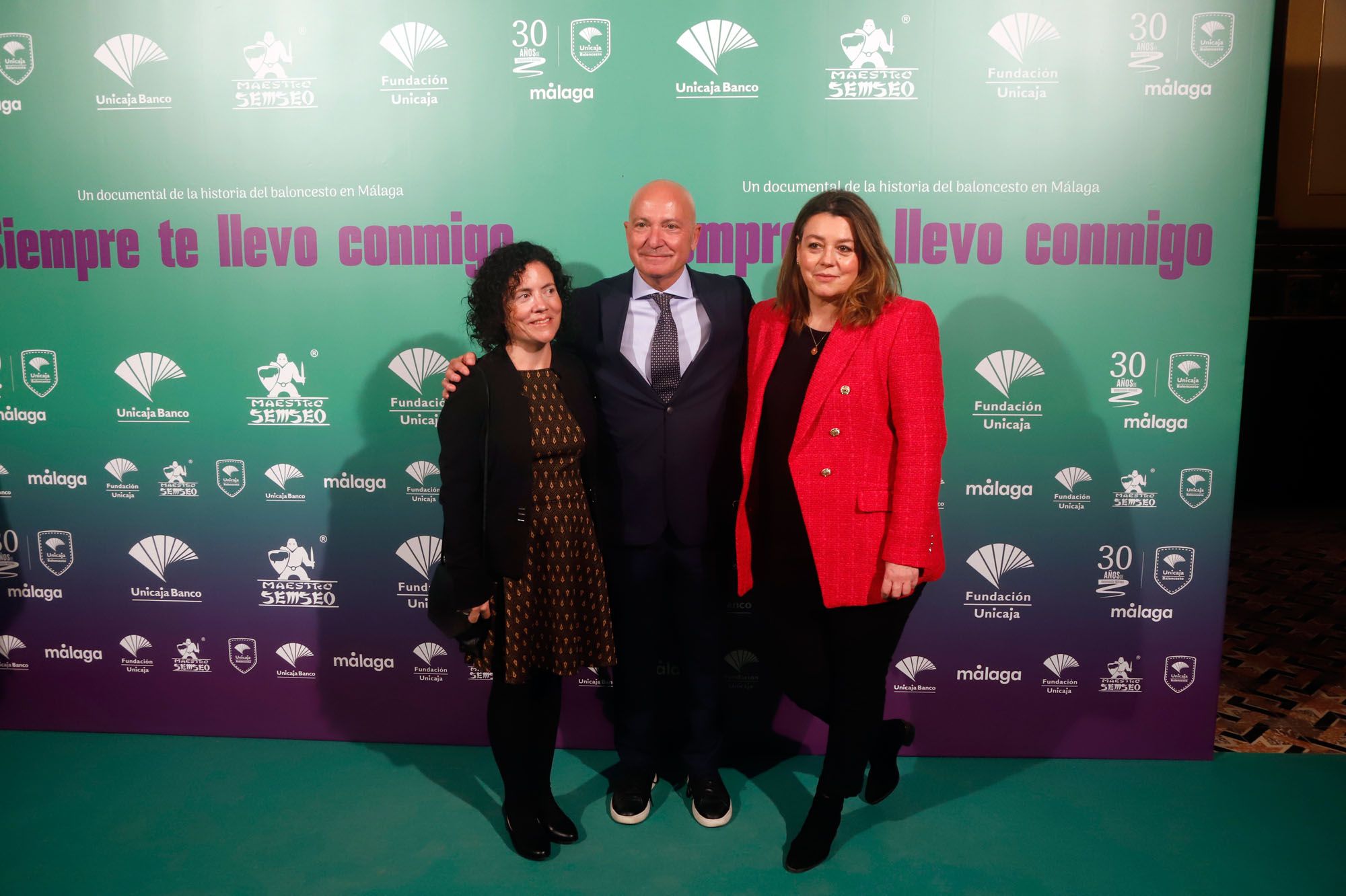 La presentación del documental por los 30 años del Unicaja, en imágenes