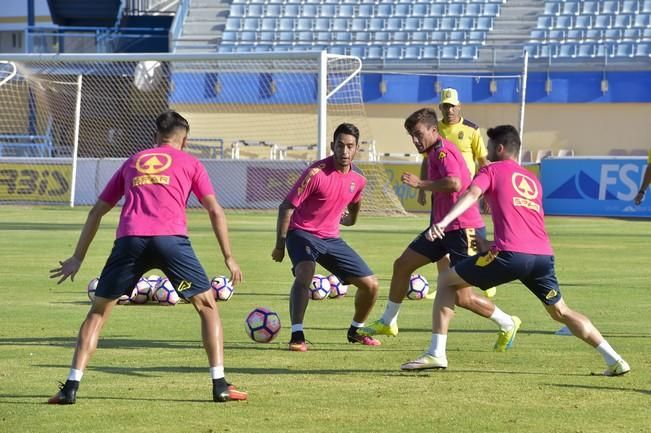 Entrenamiento de la UD Las Palmas en Maspalomas