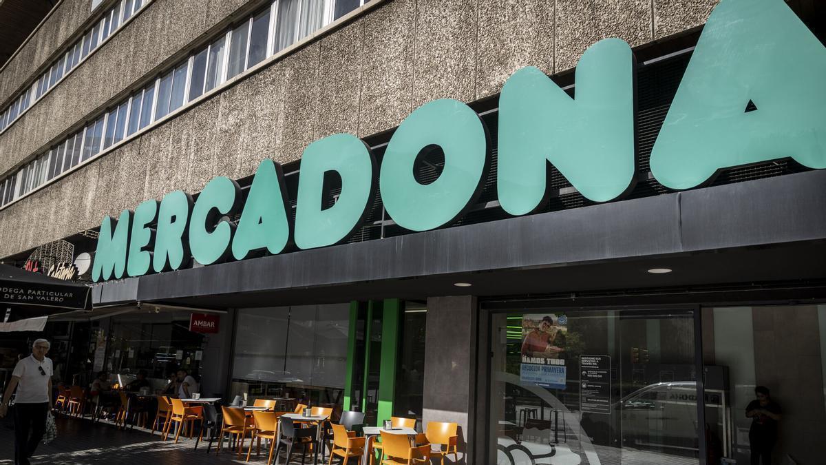 Mercadona del Parque Roma, en el barrio Delicias, que planea una expansión para el año que viene