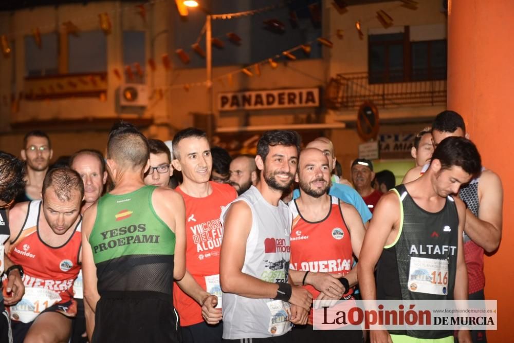 Carrera popular nocturna en Alquerías.