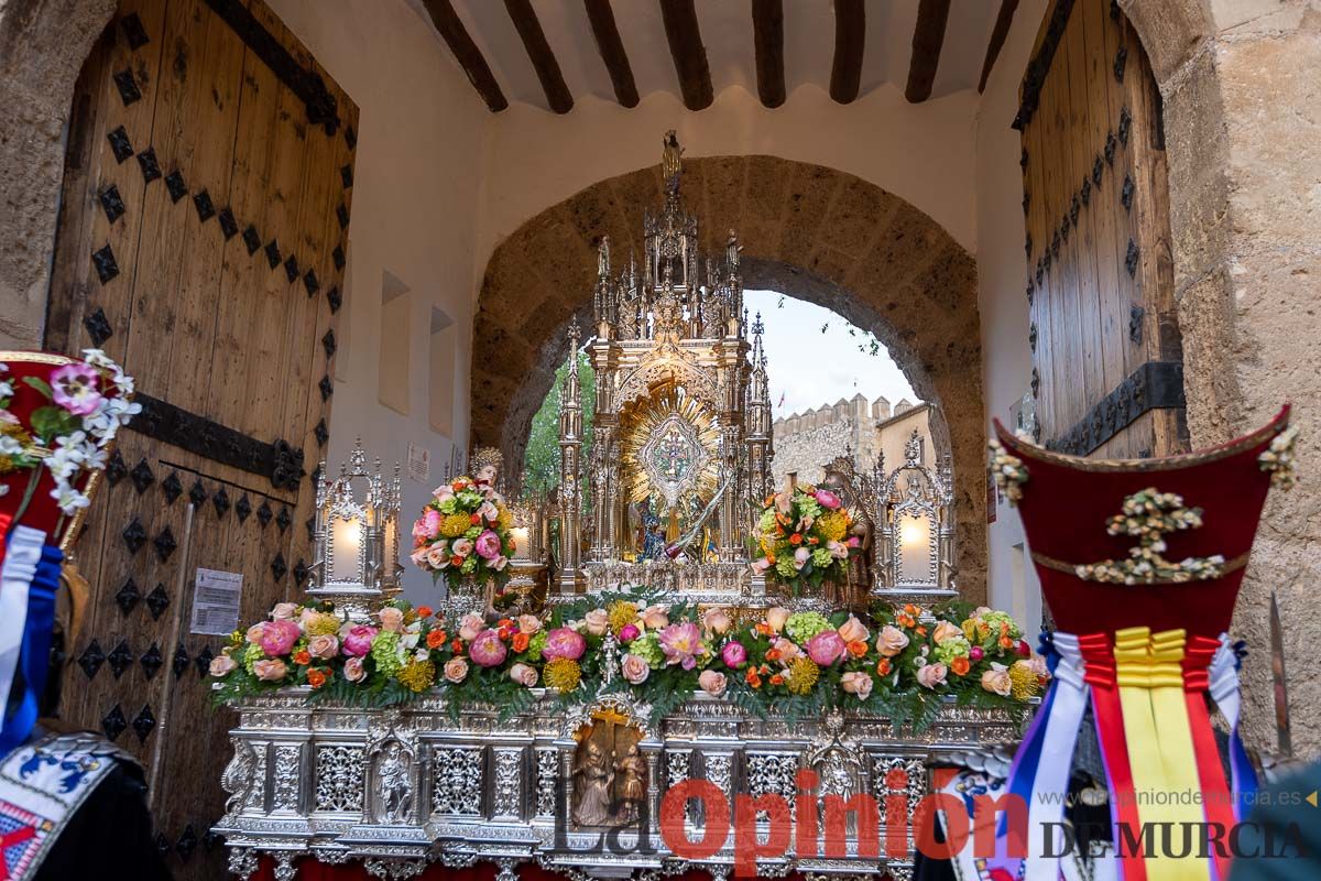 Procesión de subida a la Basílica en las Fiestas de Caravaca