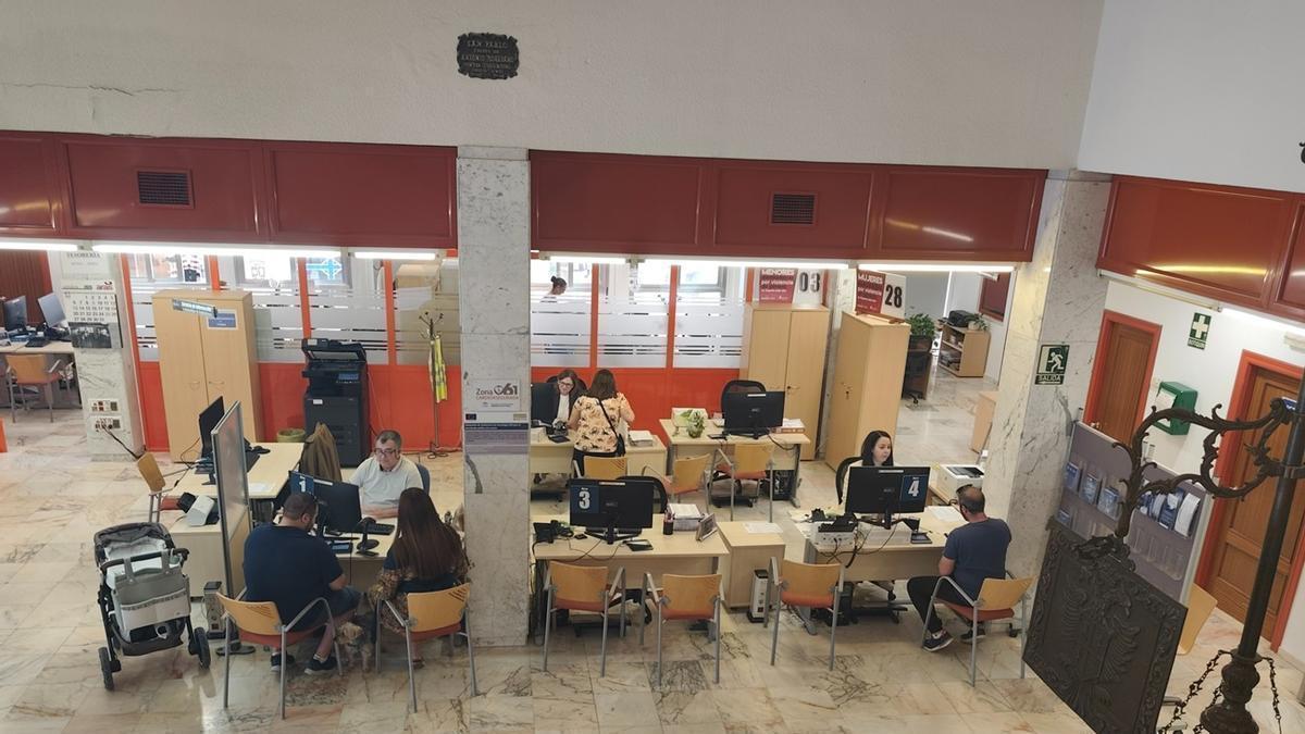 Oficinas del Ayuntamiento de Lucena.