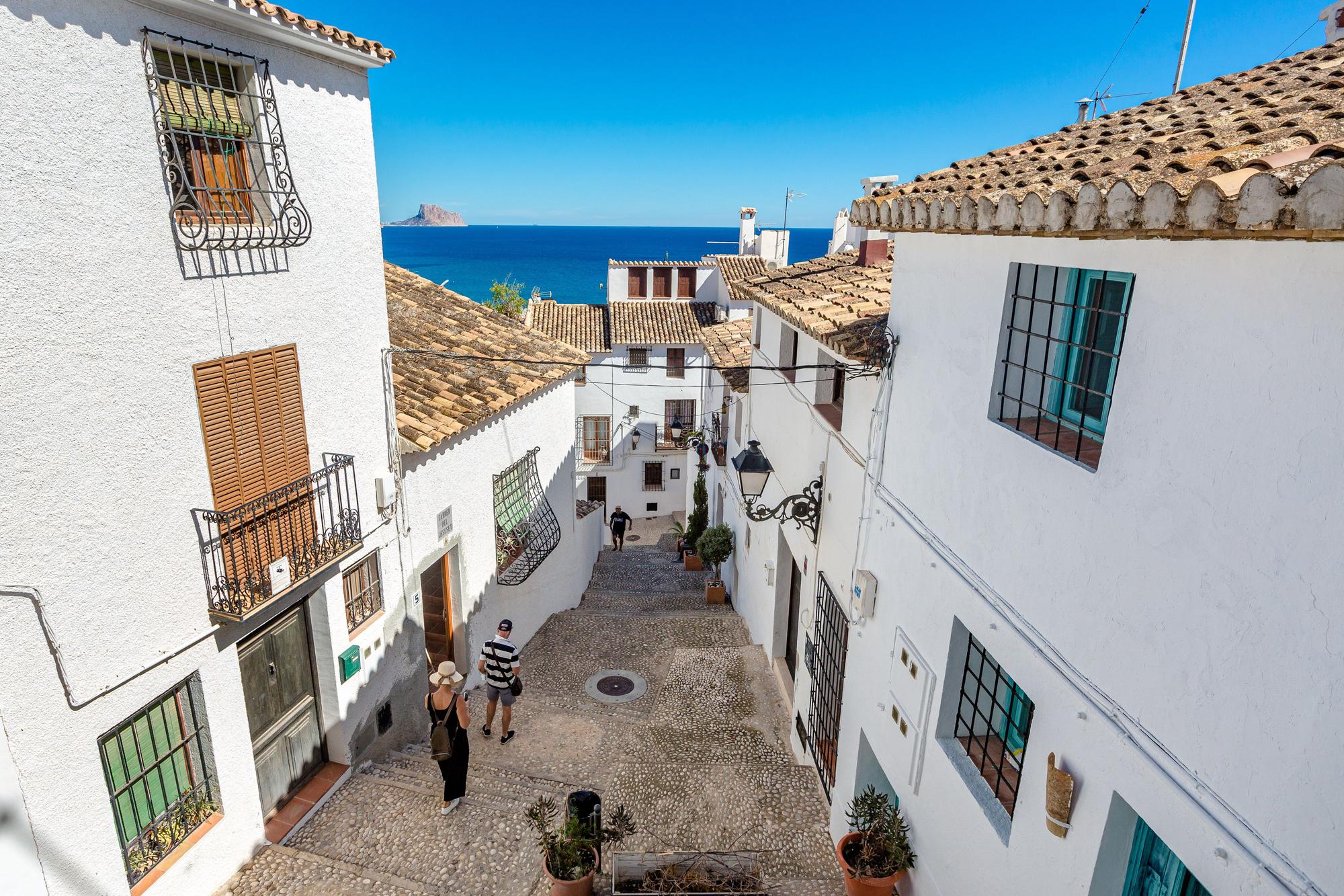 Casco antiguo de Altea.