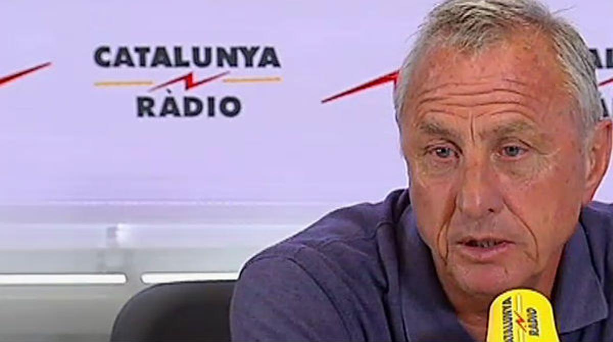 L’extècnic holandès ha repassat l’actualitat blaugrana a Catalunya Ràdio.