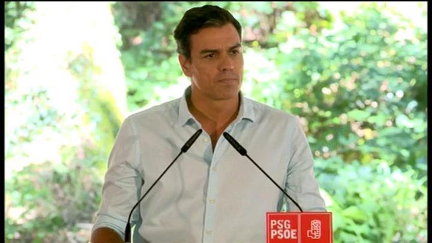 Sánchez promete &quot;trabajar sin descanso con las fuerzas del cambio&quot;