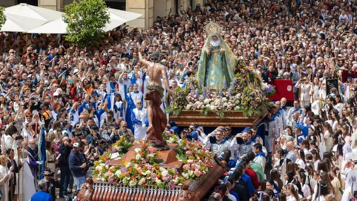 Procesiones de Domingo de Resurrección en Alicante: novedades, recorrido y horarios de hoy