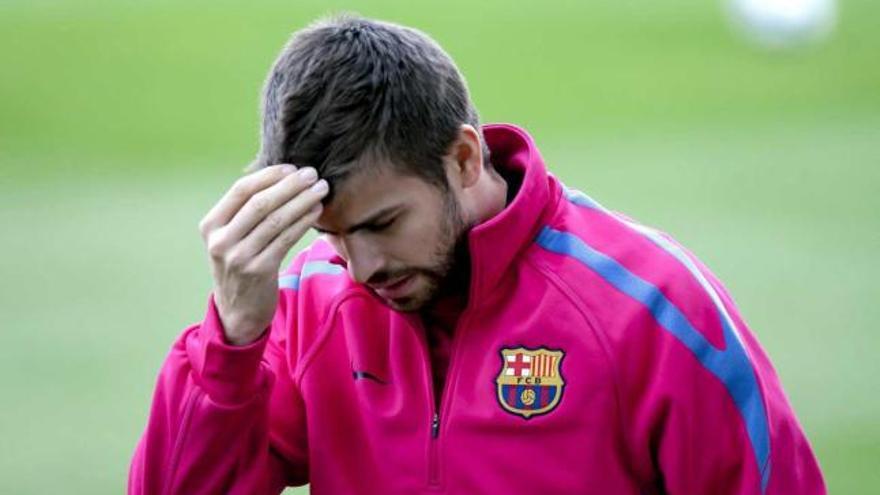 El central Piqué podría descansar esta jornada para reservarlo ante el Espanyol en Cornellá.