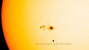 Una mancha solar preocupa a los astrólogos