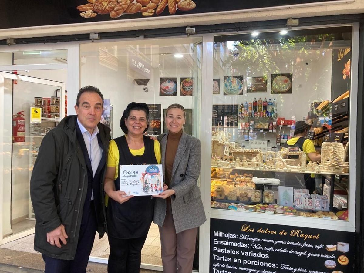 Los Dulces de Raquel, premio al mejor escaparate.