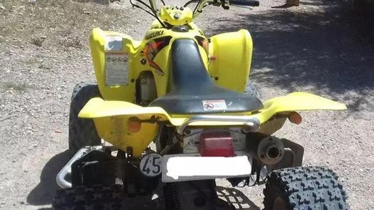 Un quad en una imagen de archivo.