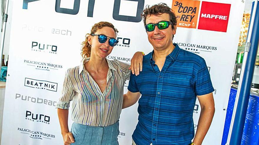 La pareja de actores formada por Marta Hazas y Javier Veiga. | LAURA G. GUERRA