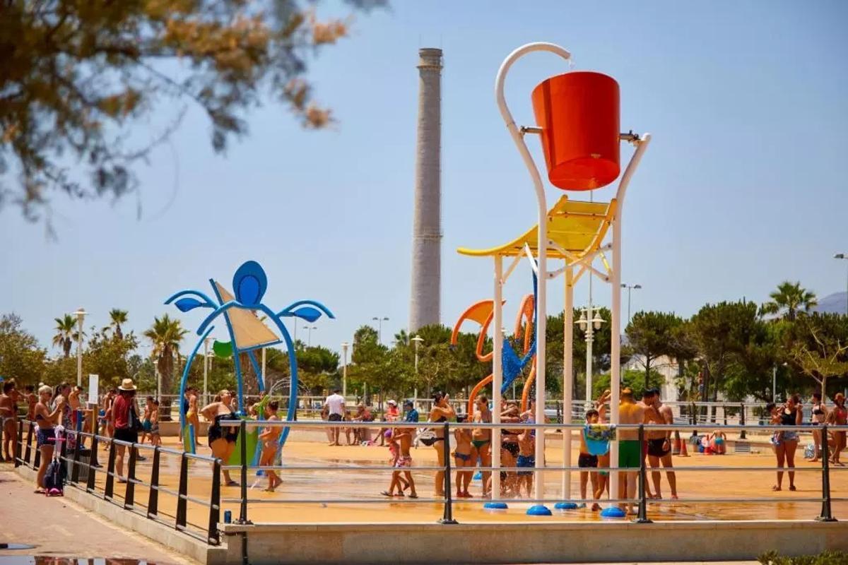 Imagen del Parque del Agua de Málaga