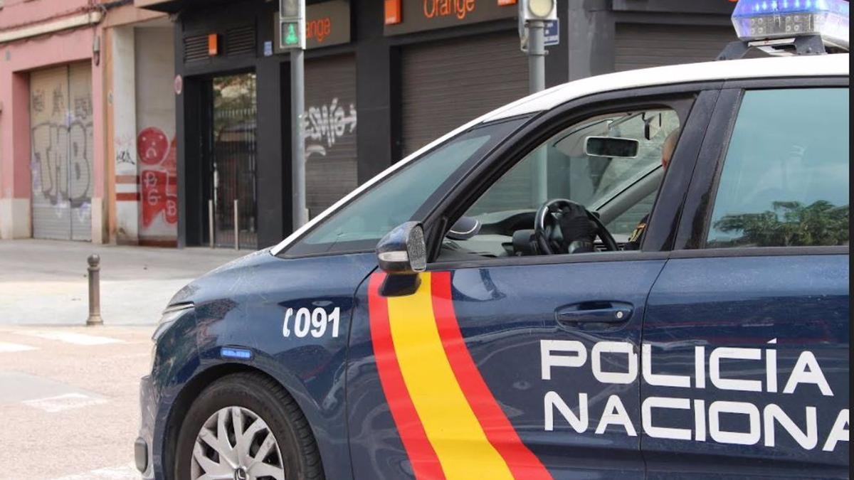 Recurso de un vehículo de la Policía Nacional