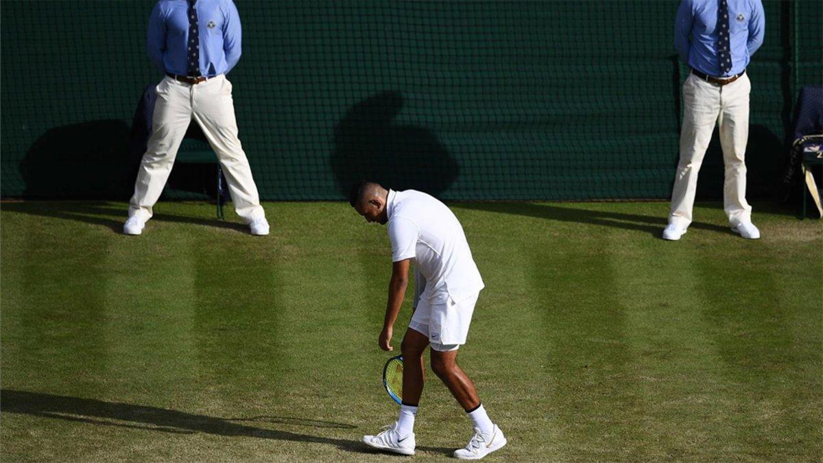 Kyrgios volvió a lucirse en la rueda de prensa