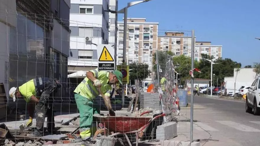 La obra de la avenida Virgen Milagrosa entran en su recta final