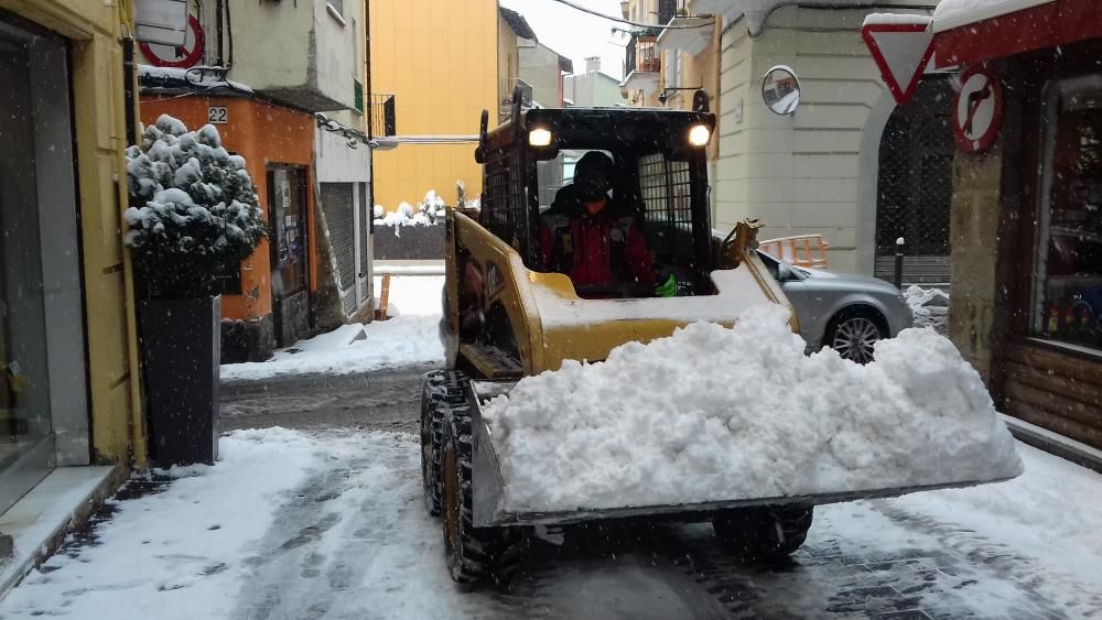 Nevada a Puigcerdà