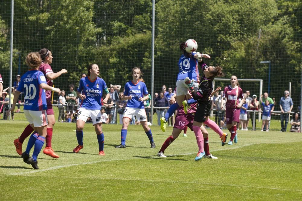 El partido del Oviedo femenino, en imágenes