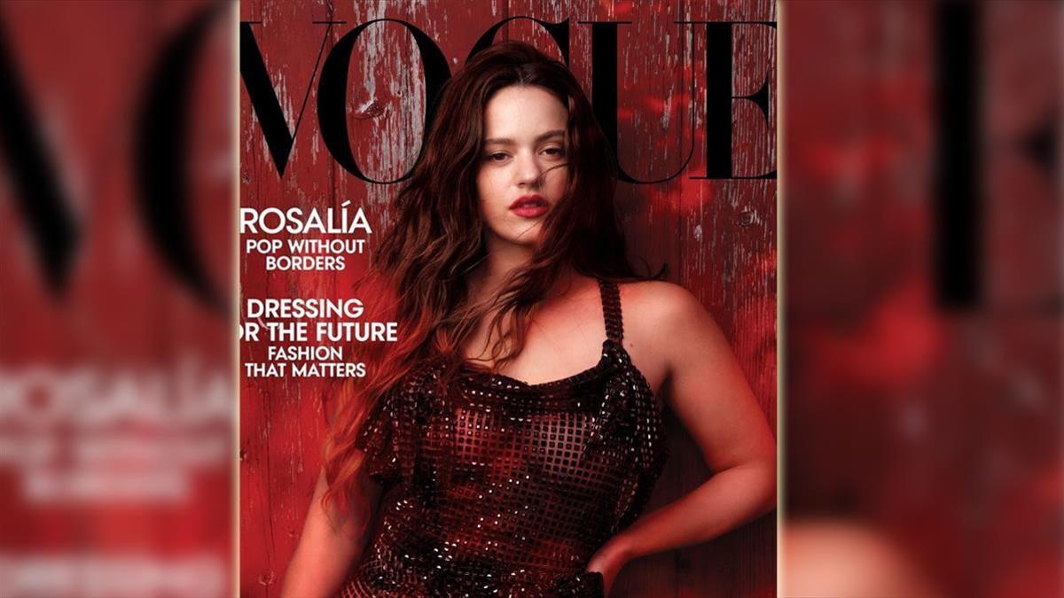 Rosalía deslumbra en la portada de 'Vogue USA'