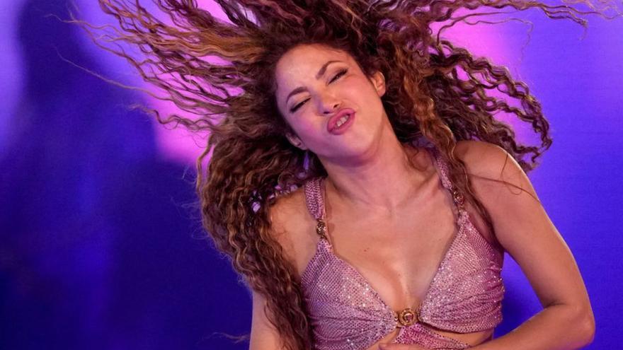 Shakira, durant una actuació recent a Buenos Aires.