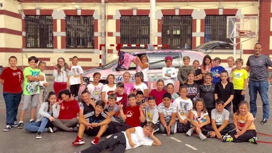 Participantes en el taller de Cyclea, en el Liceo.