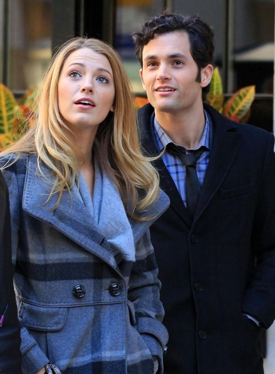 Penn Badgley y Blake Lively