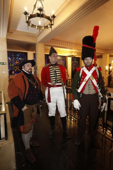 Exposición de uniformes militares