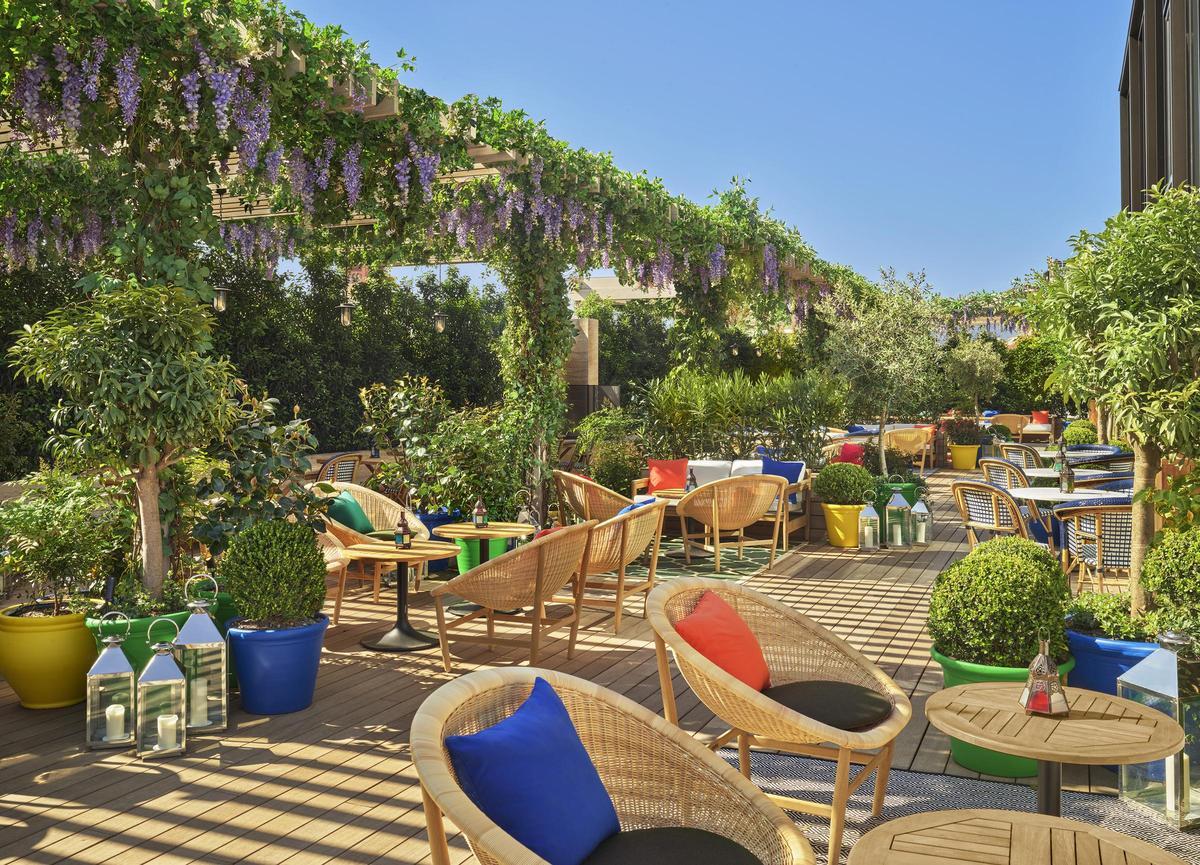 Rooftop de Oroya, en el hotel The Madrid Edition