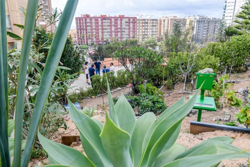 Una escalera de Mesa y López decorada por vecinos