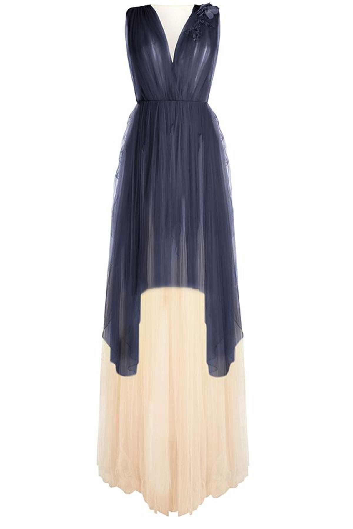 Vestido de tul de Delpozo para su colección cápsula para Stylebop.com