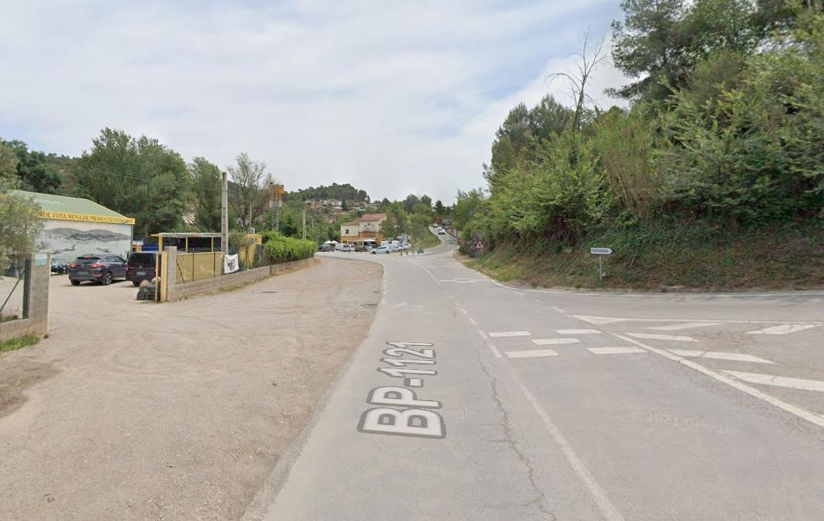 Streetview de l'Agrobauma i la vegetació d'enfront