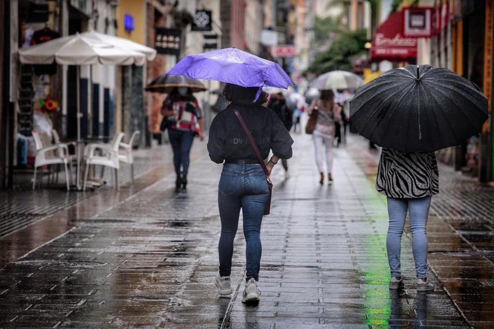 Alerta por lluvia en Tenerife