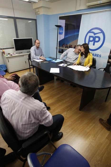 Junta local del PP en Avilés