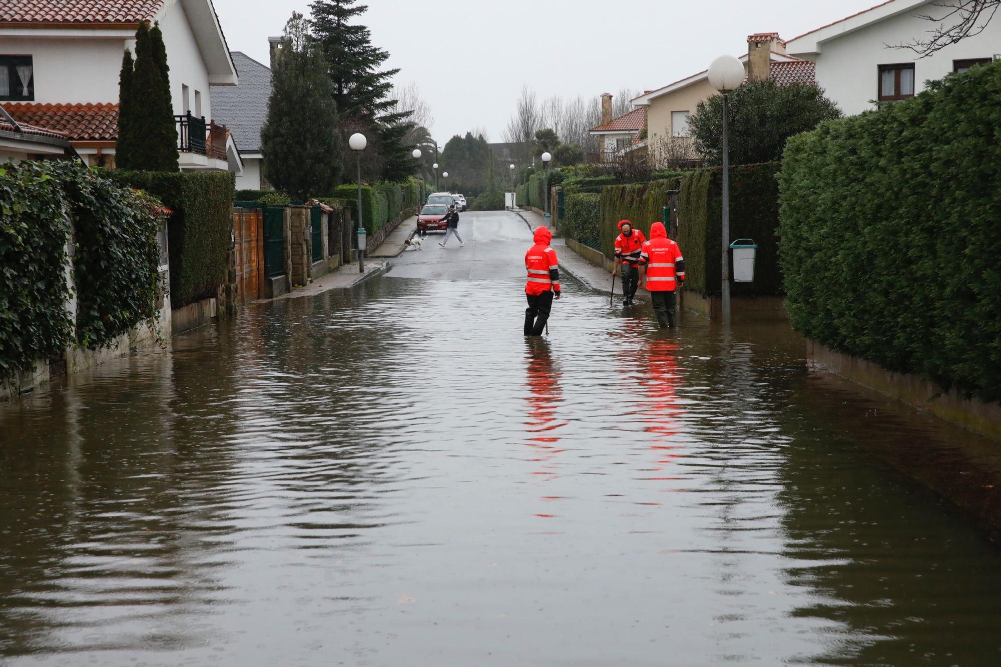 Temporal en Gijón