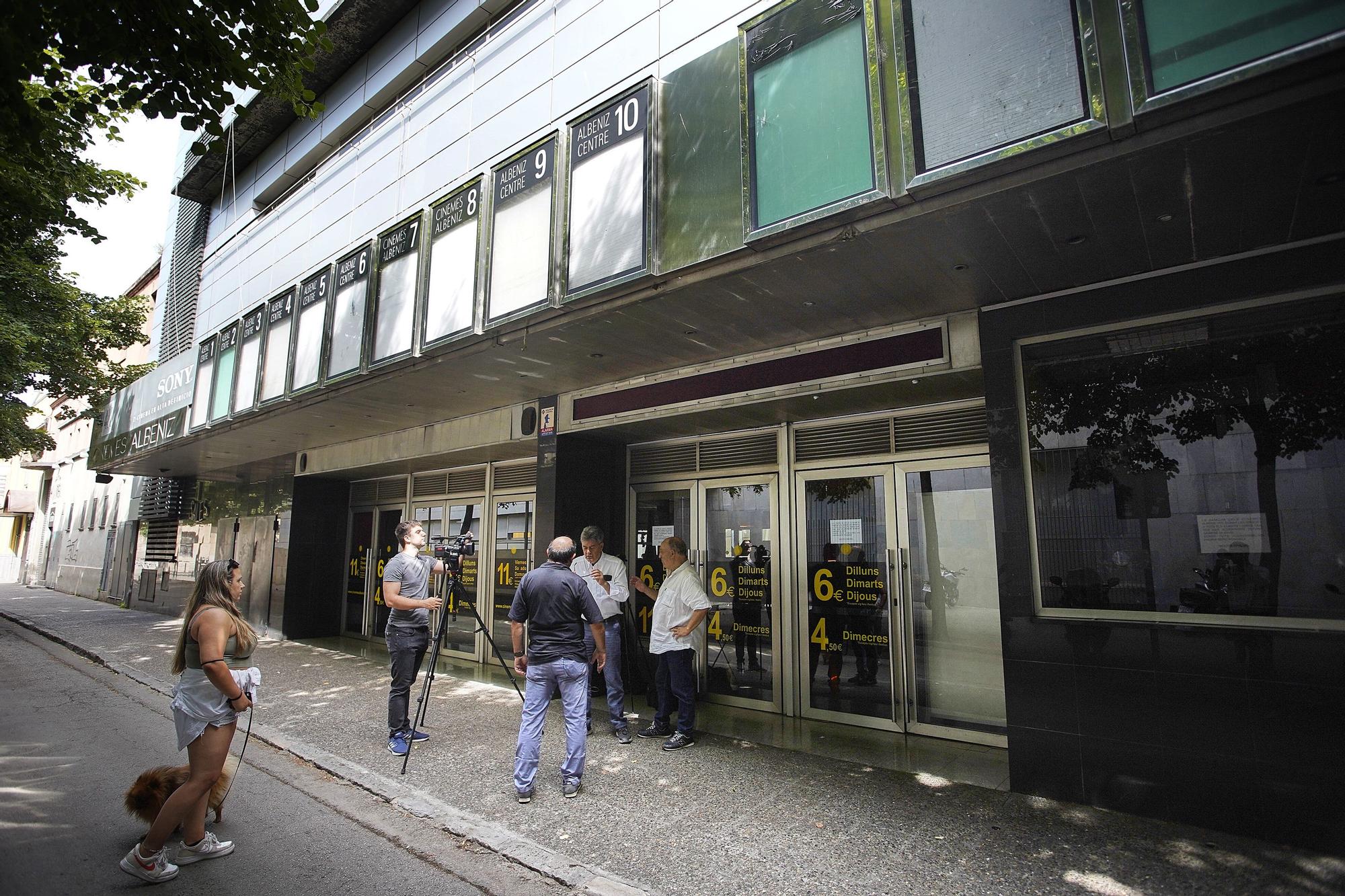 Els cinemes Albèniz de Girona tanquen sense previ avís