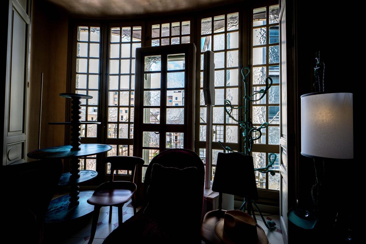 Una de las salas que fueron presentadas este lunes en Casa Batlló.